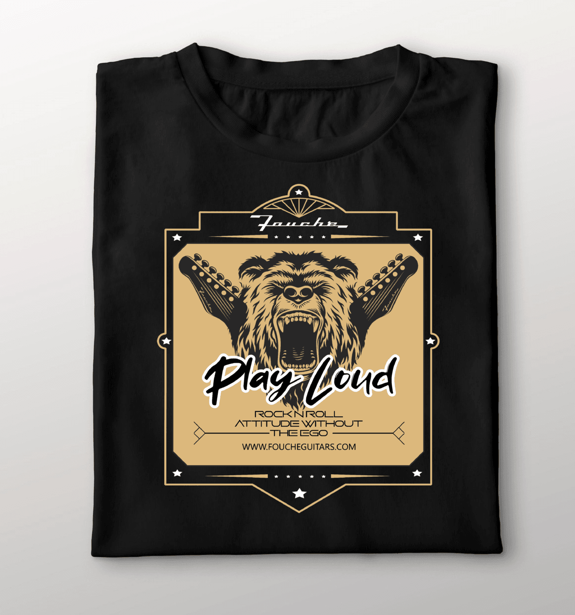 Fouche Play it loud - Black - Tee