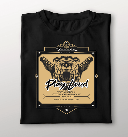 Fouche Play it loud - Black - Tee