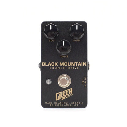 Greer Amps Black Mountain Crunch Drive