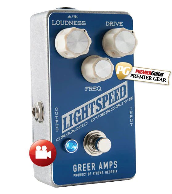 Greer Amps Lightspeed Organic Overdrive