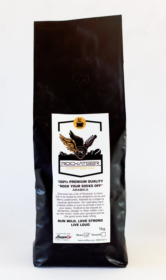 Rockateer 1KG premium arabica beans