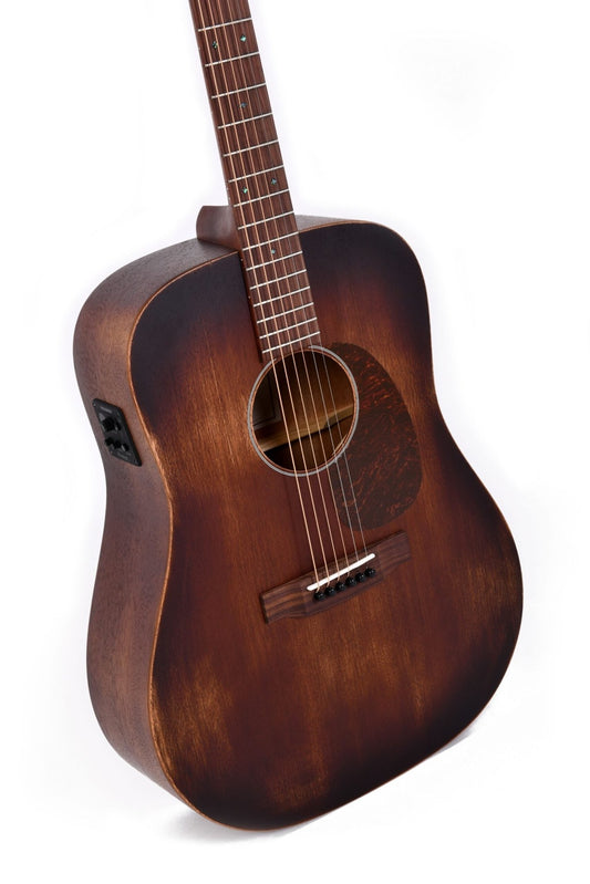 Sigma DM-15E Aged Electric Acoustic Guitar